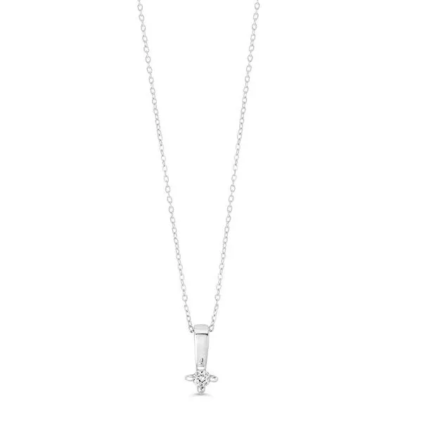 10KT White Gold 0.04ctw Diamond Icicles Necklace Harmony Jewellers Grimsby, ON