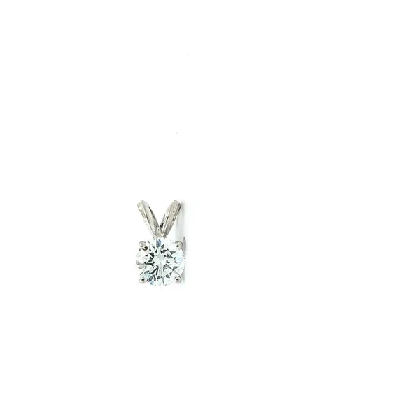 14KT White Gold 0.70ctw Lab Grown Diamond Solitaire Pendant Harmony Jewellers Grimsby, ON