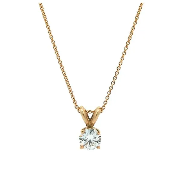10-14KT Yellow Gold 0.50ctw Lab Grown Diamond 18
