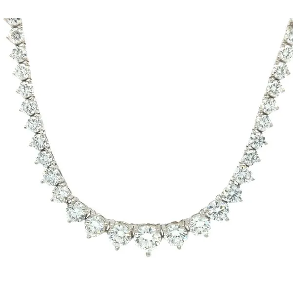 14KT White Gold 12.20ctw Lab Grown Diamond 18