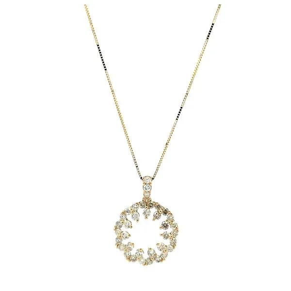 14KT Yellow Gold 0.65ctw Diamond 18