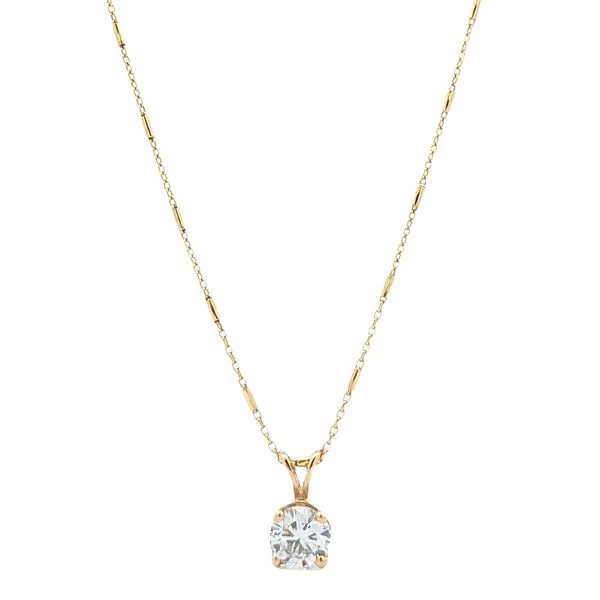 14KT Yellow Gold 0.76ctw Lab Grown Diamond Necklace Harmony Jewellers Grimsby, ON