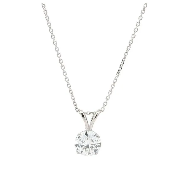 14KT White Gold 0.75ctw Lab Grown Diamond Necklace Harmony Jewellers Grimsby, ON