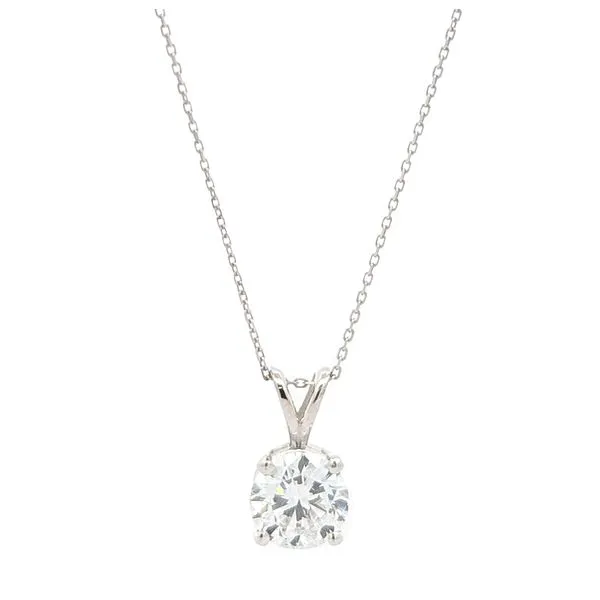 10-14KT White Gold 1.06ctw Lab Grown Diamond Necklace Harmony Jewellers Grimsby, ON
