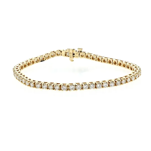 14KT Yellow Gold 4.30ctw Diamond 7