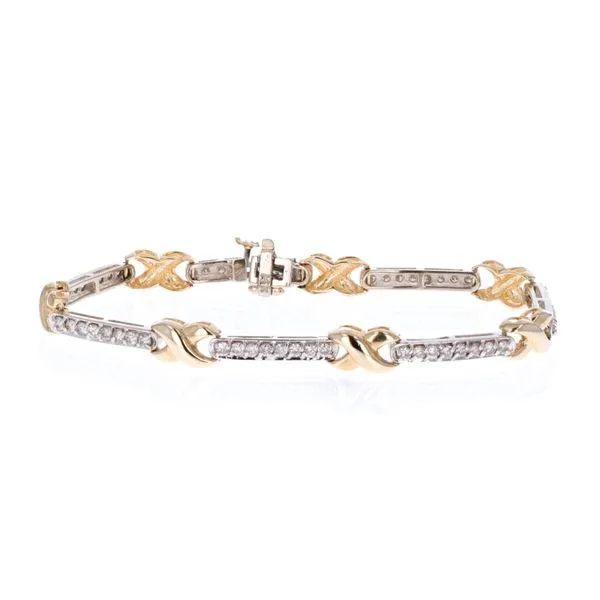 14KT Two-Tone 2.01ctw Diamond 7.25