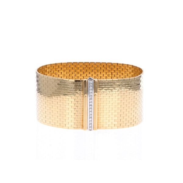 18KT Yellow Gold 0.30ctw Diamond Estate Bracelet Harmony Jewellers Grimsby, ON