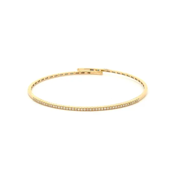 18KT Yellow Gold 0.24ctw Diamond Bangle Harmony Jewellers Grimsby, ON