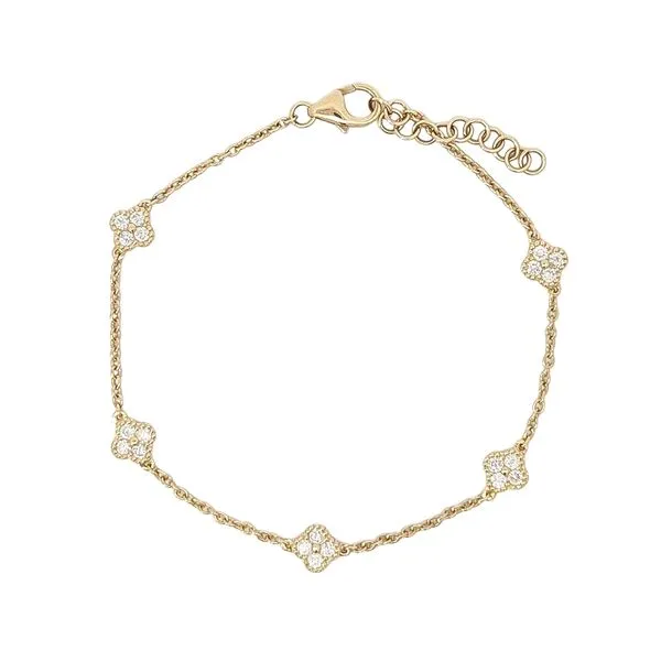 14KT Yellow Gold 0.39ctw Diamond 7