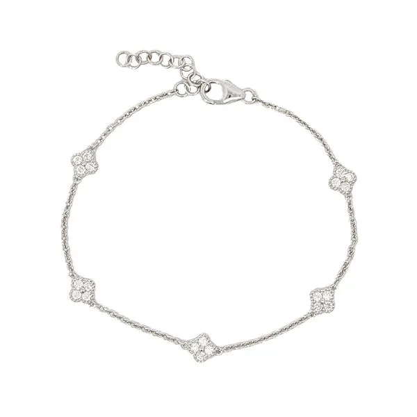 14KT White Gold 0.39ctw Diamond 7