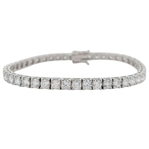 14KT White Gold 7.76ctw Lab Grown Diamond 7.5