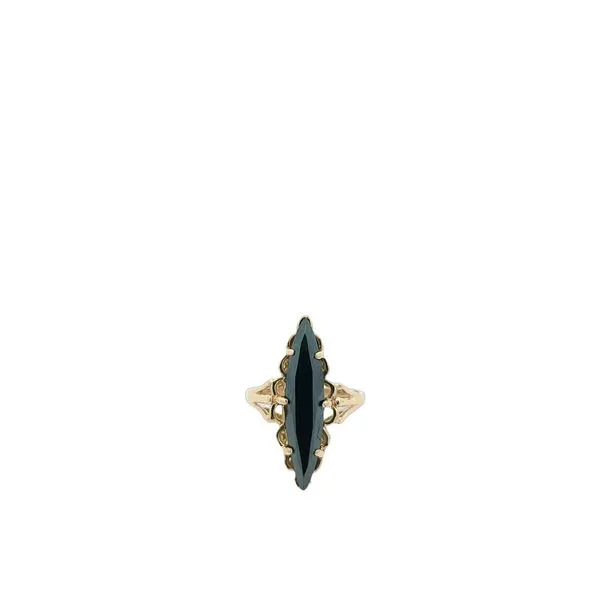 10KT Yellow Gold Natural Hematite Estate Ring Harmony Jewellers Grimsby, ON