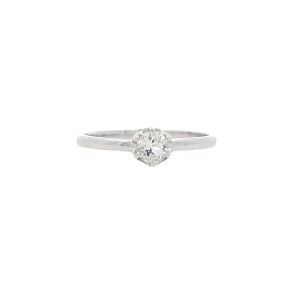 10KT White Gold Genuine White Topaz Ring Harmony Jewellers Grimsby, ON