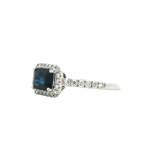 18K Sapphire Diamond Ring Image 2 Harmony Jewellers Grimsby, ON