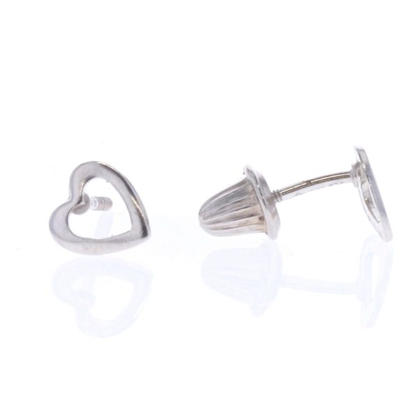 Sterling Silver Heart Earrings Harmony Jewellers Grimsby, ON