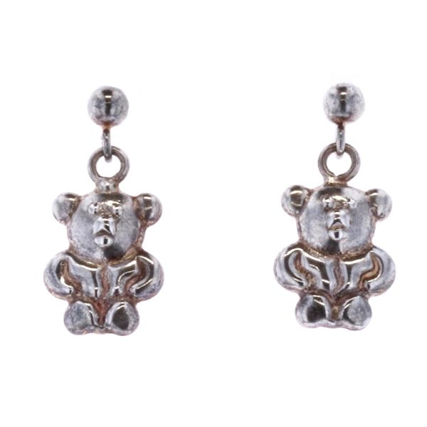 Sterling Silver Bear Earrings Harmony Jewellers Grimsby, ON