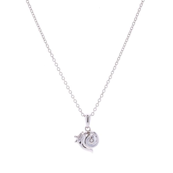 Sterling Silver Snail Necklace Harmony Jewellers Grimsby, ON