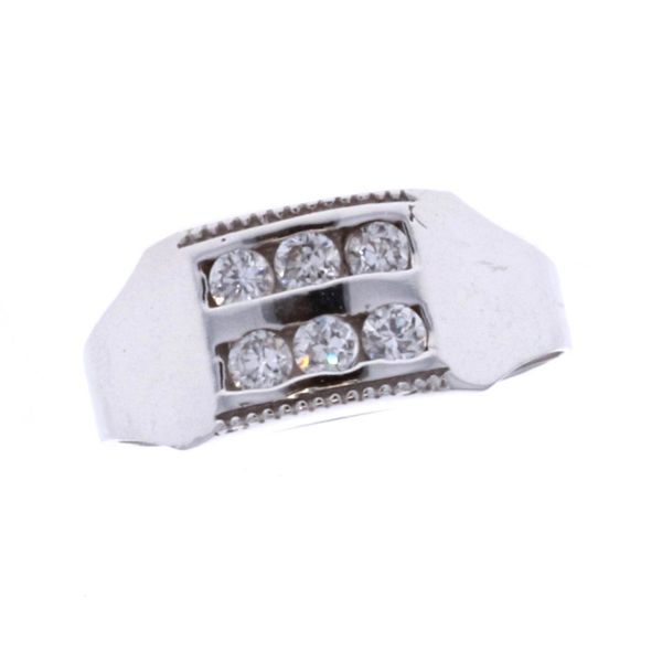 10KT White Gold CZ Baby Ring Harmony Jewellers Grimsby, ON