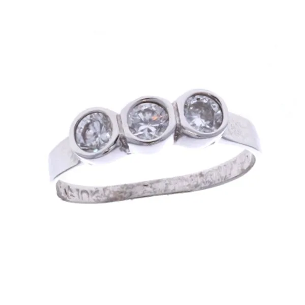 10KT White Gold CZ Baby Ring Harmony Jewellers Grimsby, ON