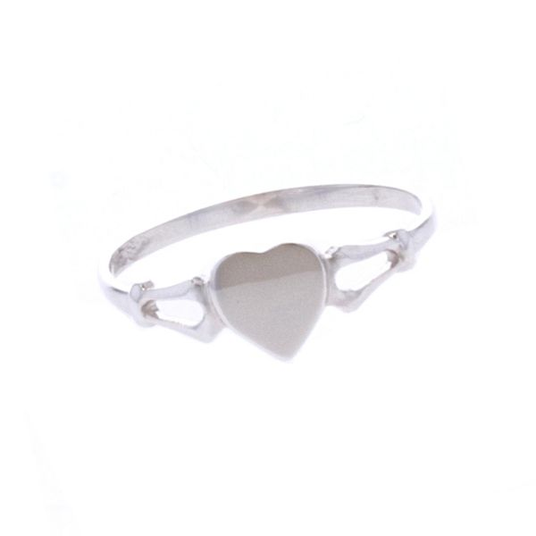 Sterling Silver Heart Signet Ring Harmony Jewellers Grimsby, ON