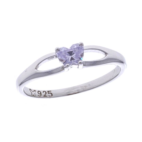 Sterling Silver Butterfly June Birthstone Ring Harmony Jewellers Grimsby, ON