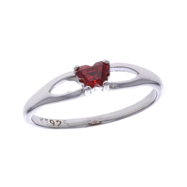 Sterling Silver Butterfly January Birthstone Ring Harmony Jewellers Grimsby, ON