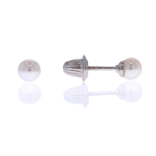 Sterling Silver Cultured Pearl Stud Earrings Harmony Jewellers Grimsby, ON