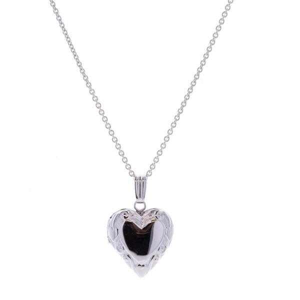 Sterling Silver Heart Locket Harmony Jewellers Grimsby, ON