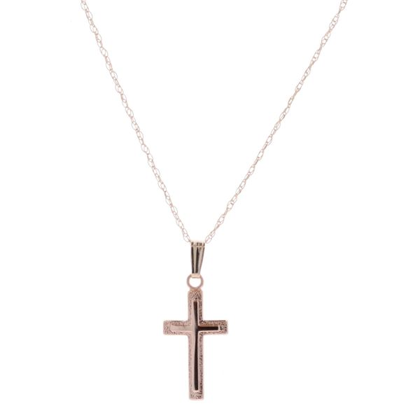 14KT Yellow Gold Cross Necklace Harmony Jewellers Grimsby, ON