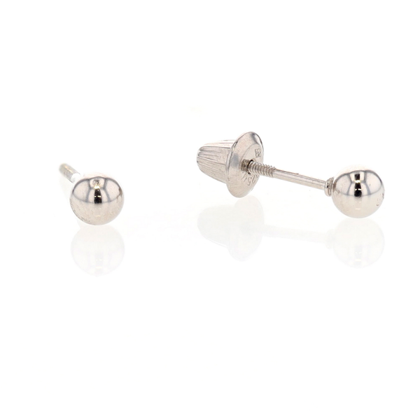 Sterling Silver 4mm Ball Stud Earrings Harmony Jewellers Grimsby, ON