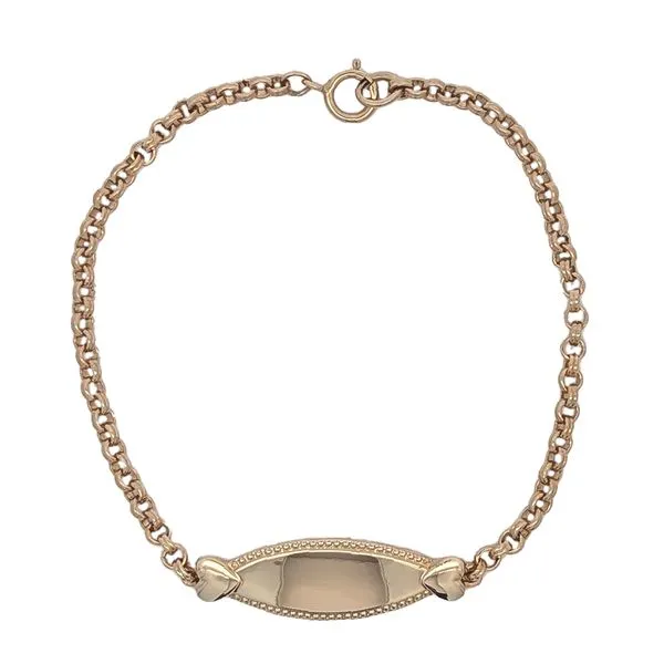 14KT Yellow Gold Filled ID Bracelet Harmony Jewellers Grimsby, ON