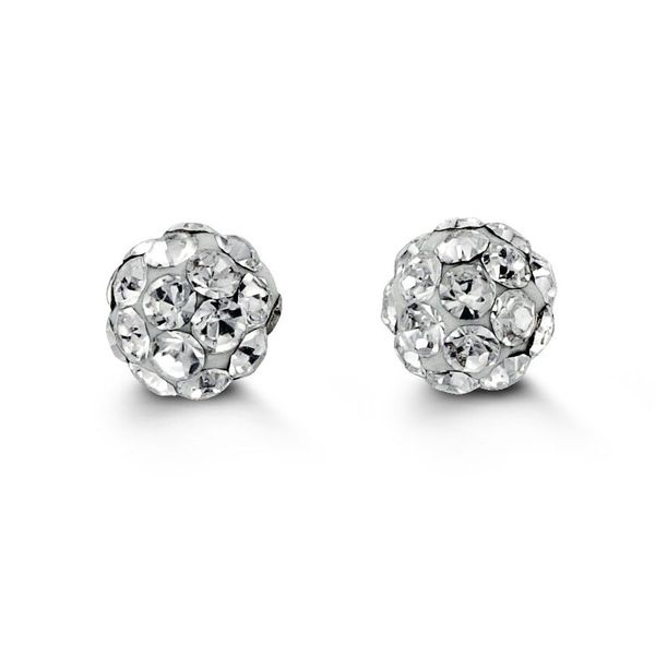 10KT Yellow Gold CZ 4mm Stud Earrings Harmony Jewellers Grimsby, ON