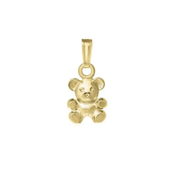 Sterling Silver Gold Filled Teddy Necklace 15