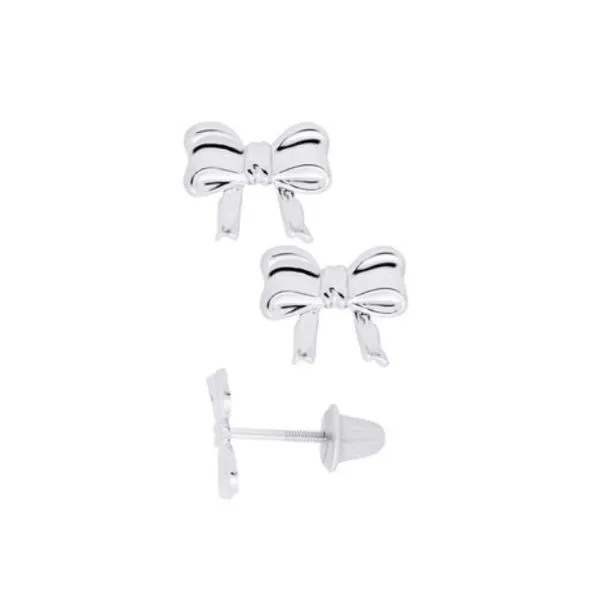 Sterling Silver Bow Earrings Harmony Jewellers Grimsby, ON