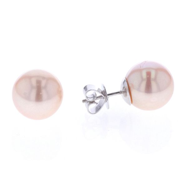 14KT White Gold Pearl Stud Earrings Harmony Jewellers Grimsby, ON