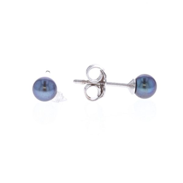 18KT White Gold Pearl Stud Earrings Harmony Jewellers Grimsby, ON