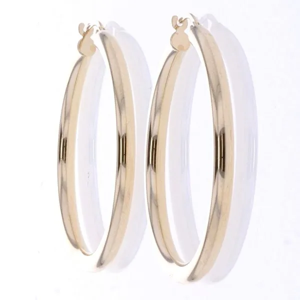 10KT Yellow Gold Hoop Earrings Harmony Jewellers Grimsby, ON