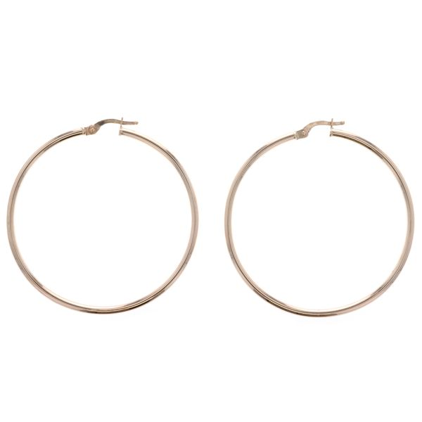 10KT Yellow Gold 45mm Hoop Earrings Harmony Jewellers Grimsby, ON