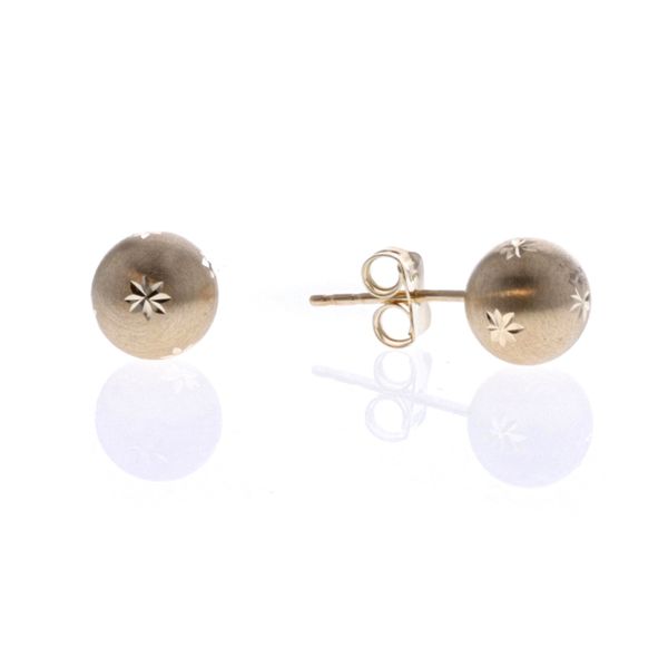 10KT Yellow Gold Ball Stud Earrings Harmony Jewellers Grimsby, ON