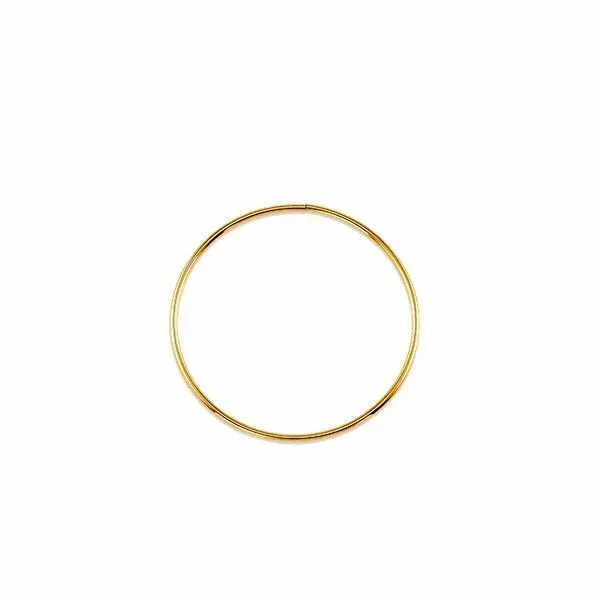 10KT Yellow Gold 35mm Square Tube Sleepers Harmony Jewellers Grimsby, ON