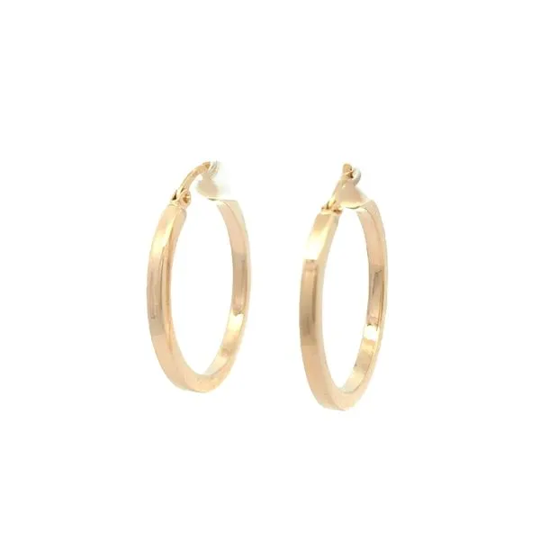 10K Yellow Gold Hoop Earrings Harmony Jewellers Grimsby, ON