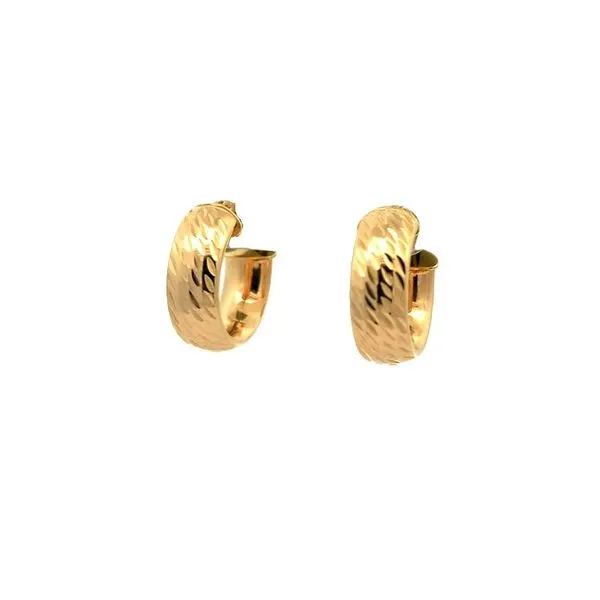 10KT Yellow Gold Small Hoop Earrings Harmony Jewellers Grimsby, ON