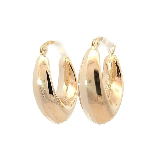 10K Yellow Gold Hoop Earrings Harmony Jewellers Grimsby, ON