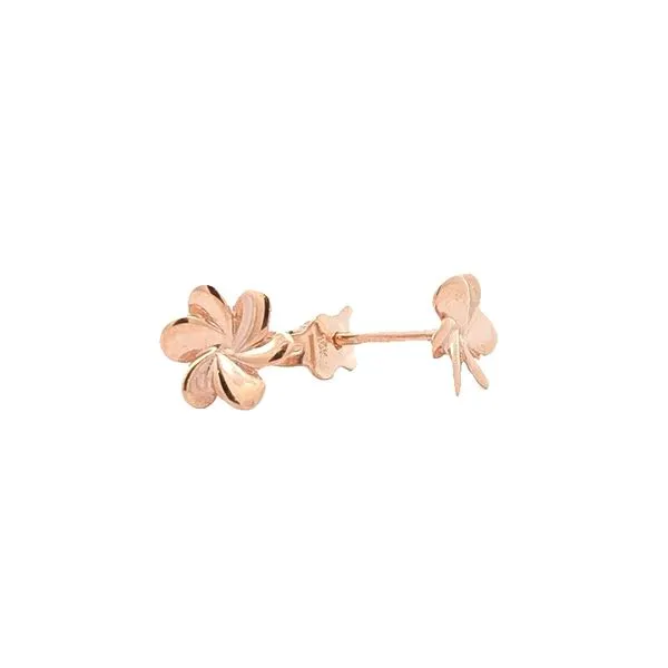10K Rose Gold Flower Stud Earrings Harmony Jewellers Grimsby, ON