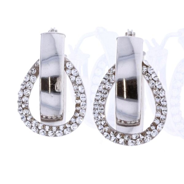 10KT White Gold Diamond Cut Drop Earrings Harmony Jewellers Grimsby, ON