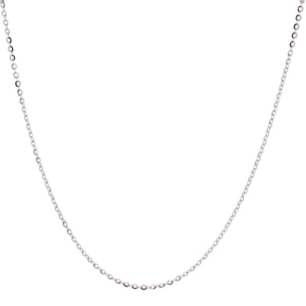 10KT White Gold 18'' 1.6mm Cable Link Chain Harmony Jewellers Grimsby, ON