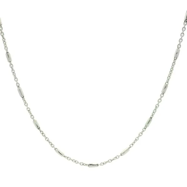 10KT White Gold 18