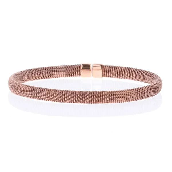 14KT Rose Gold Cuff Bracelet