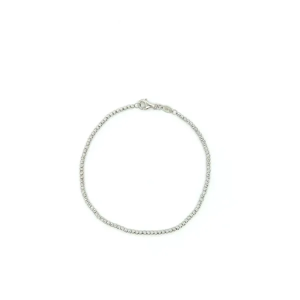 10KT White Gold 7.5