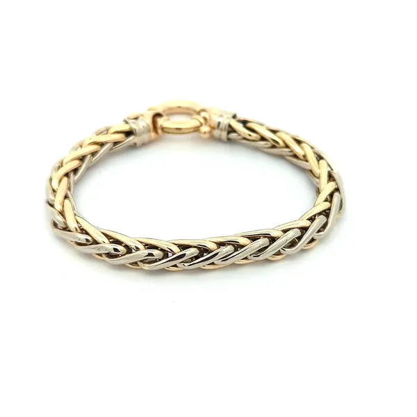 14KT White and Yellow Gold 7